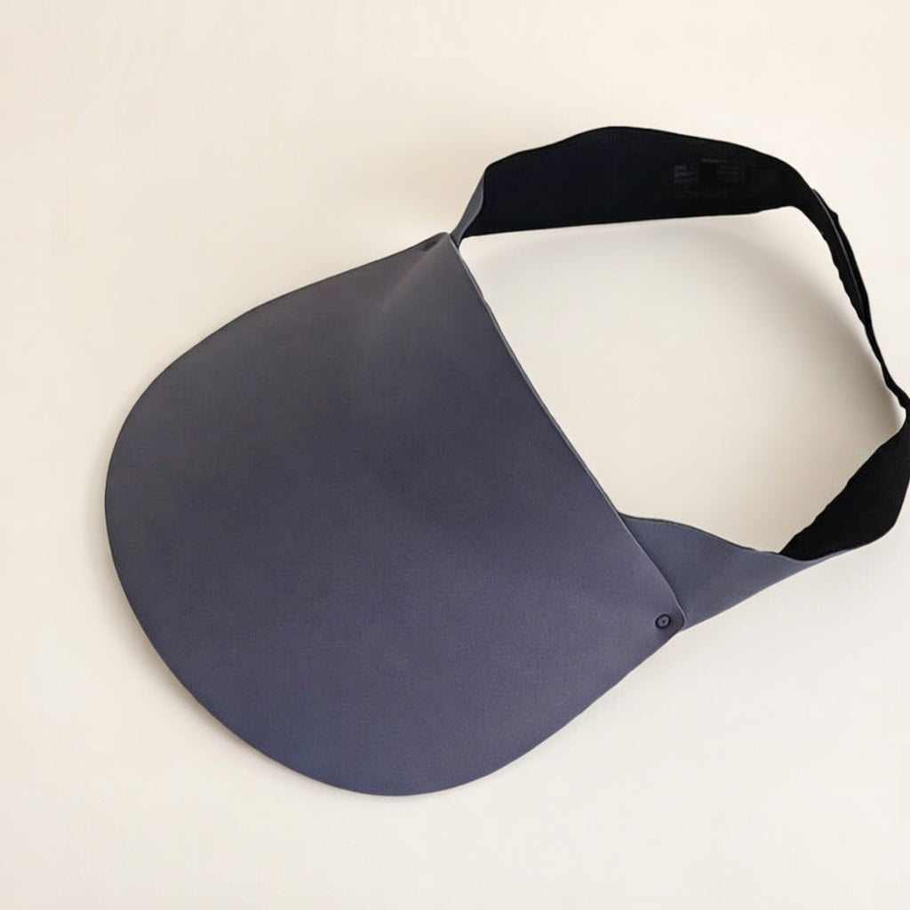 Wide Brim Rollable Sun Visor - UPF50+ Open-Top Beach & Sport Hat